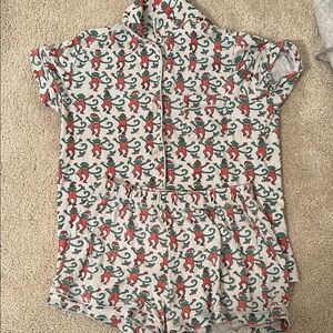 Roller Rabbit Colorful Christmas Monkey Pajamas!